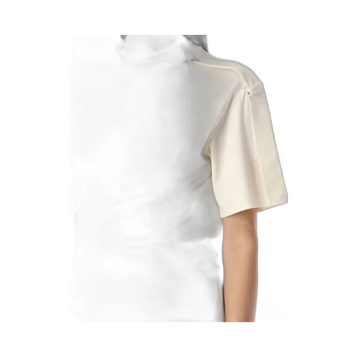 Draped Pierced Midi Dress