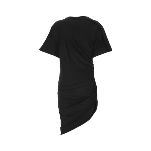 Asymmetric Ruched Dress