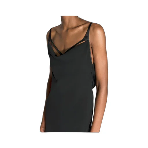 Harness Crepe Gown