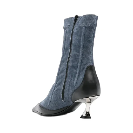 Pointed Short Boots