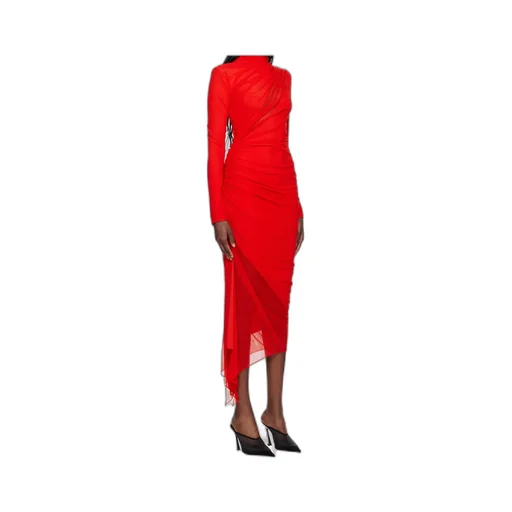 Asymmetrical Double-Layered Dress