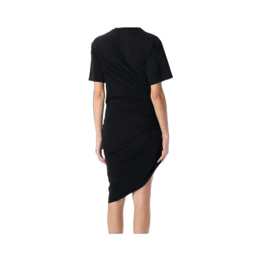 Draped Pierced Day Midi Dress