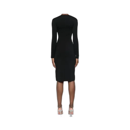 Double-Layer Midi Dress