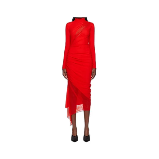 Asymmetrical Double-Layered Dress