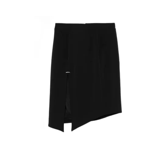 Pierced Midi Skirt