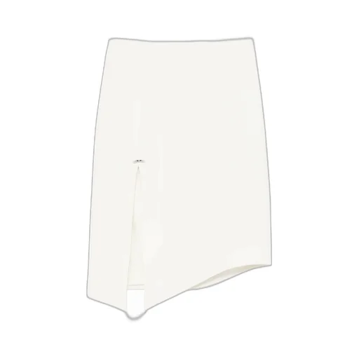 Pierced Midi Skirt