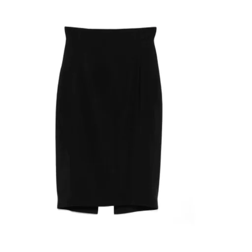 Cut-Out Midi Skirt