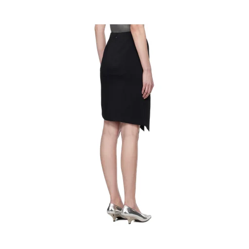 Pierced Midi Skirt
