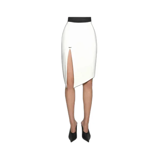 Pierced Midi Skirt