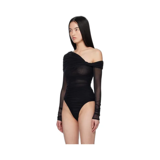 Off-Shoulder Ruched Bodysuit