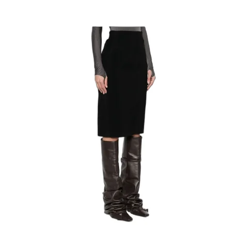 Cut-Out Midi Skirt