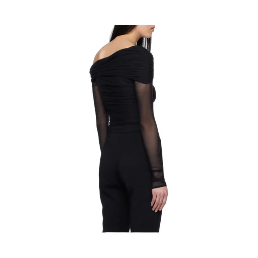 Off-Shoulder Ruched Bodysuit