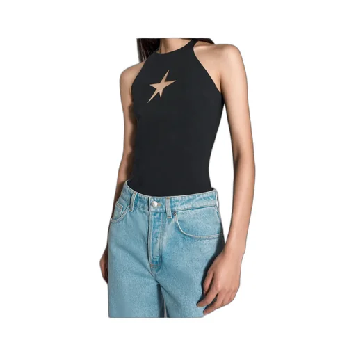 Star Cutout Sleeveless Top