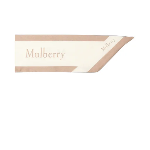 Logo-Border Skinny Scarf