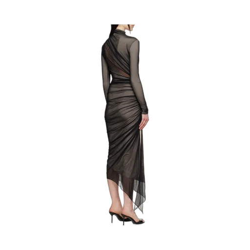 Asymmetrical Double-Layered Dress