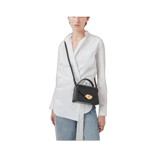 Small Lana Foldover-Top Tote Bag