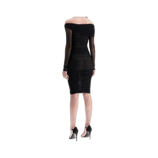 Off-Shoulder Ruched Dress