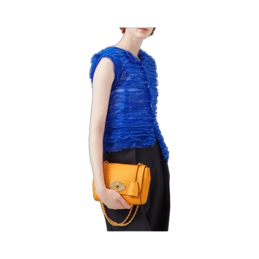 Lily Leather Satchel Bag