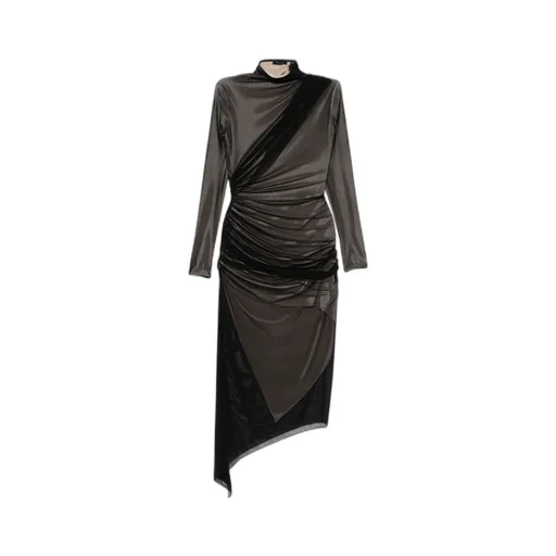 Asymmetrical Double-Layered Dress