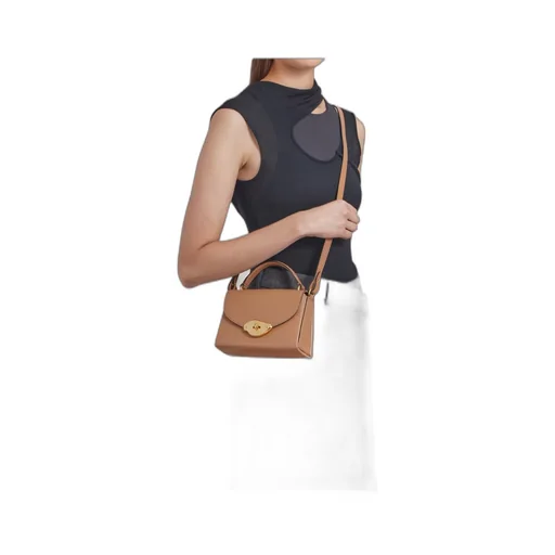 Small Lana Foldover-Top Tote Bag