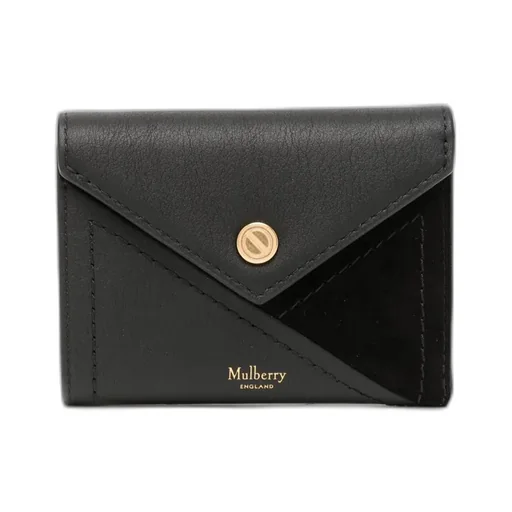M Zipped Tri-Fold Leather Wallet