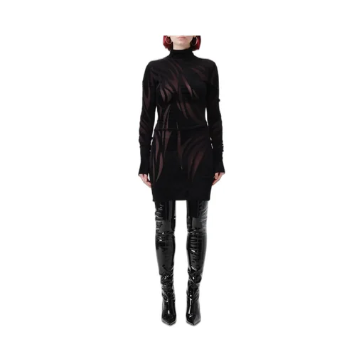 Sheer Chenille Minidress