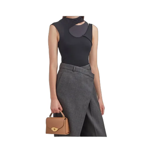 Small Lana Foldover-Top Tote Bag