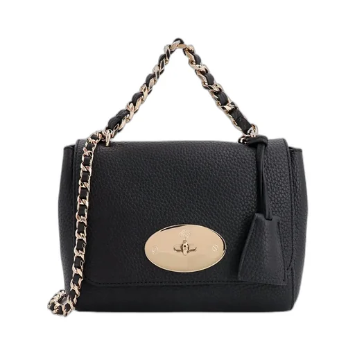 Lily Twist-Lock Foldover Tote Bag