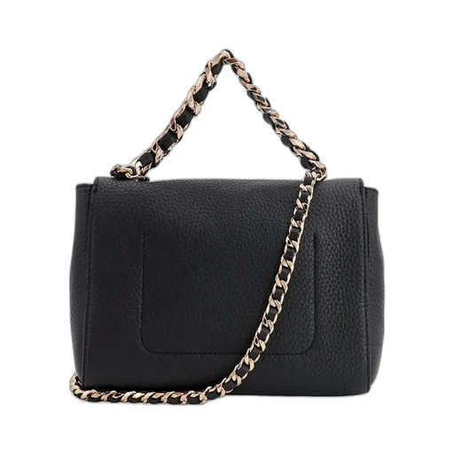 Lily Twist-Lock Foldover Tote Bag