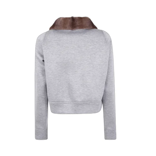 Fur Collar Zip Jacket