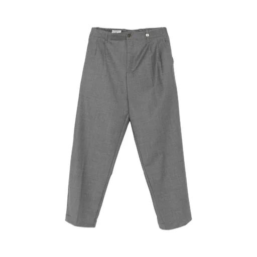 Pleat-Detail Trousers