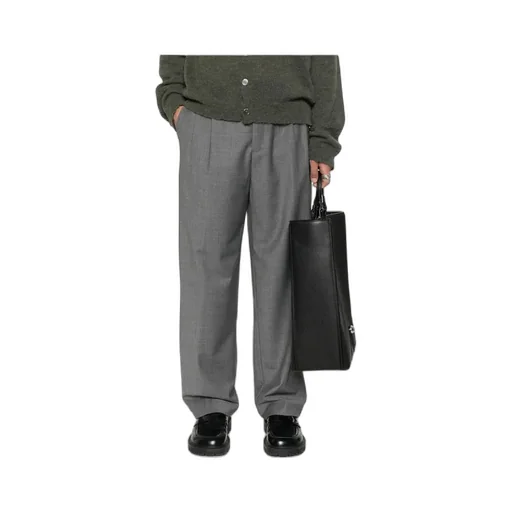 Pleat-Detail Trousers