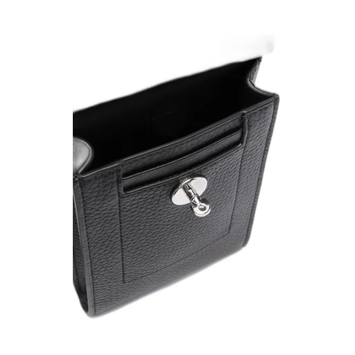 Anthony Grained-Leather Crossbody Bag