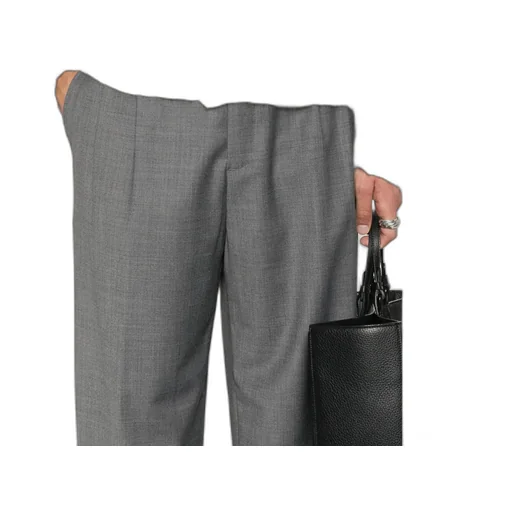 Pleat-Detail Trousers