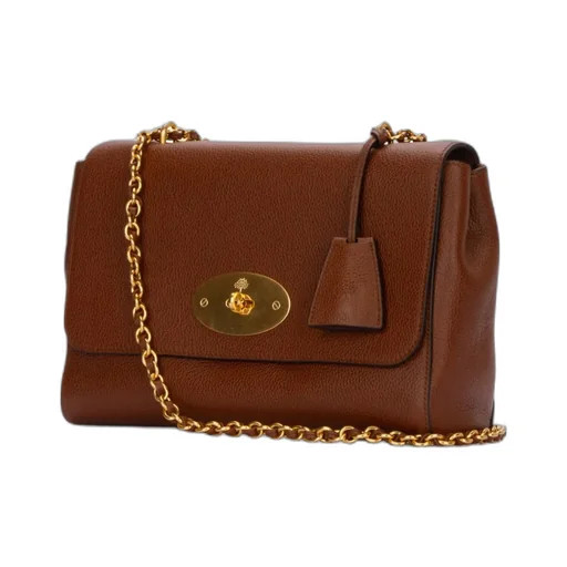 Lily Twist-Lock Medium Shoulder Bag