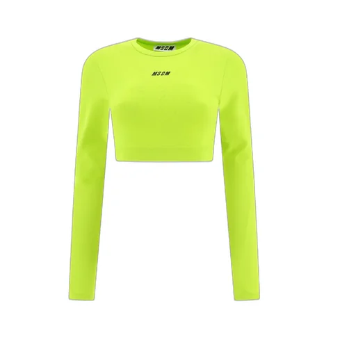 Long Sleeved Cropped T-Shirt
