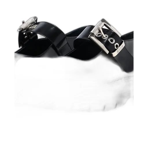 Buckle Platform Mary Jane Shoes