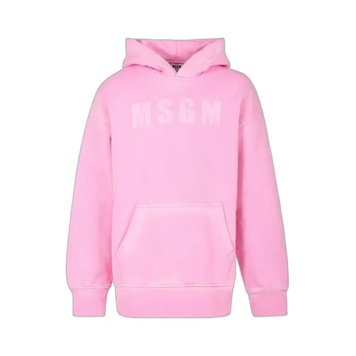 Logo Printed Long Sleeved Hoodie
