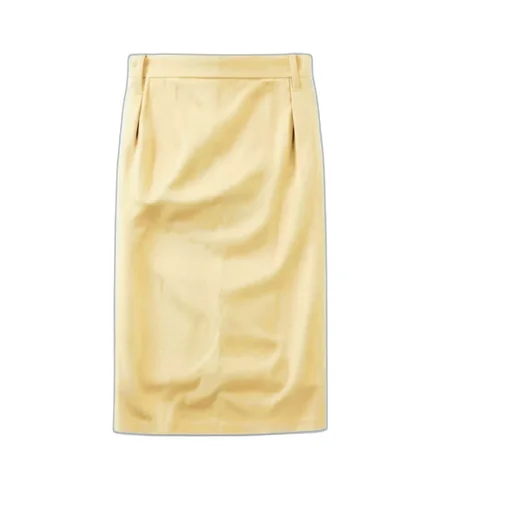 Satin Midi Skirt