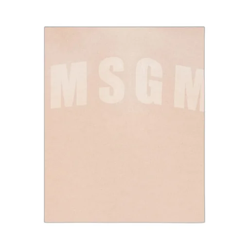 Logo Printed Straight Hem Hoodie