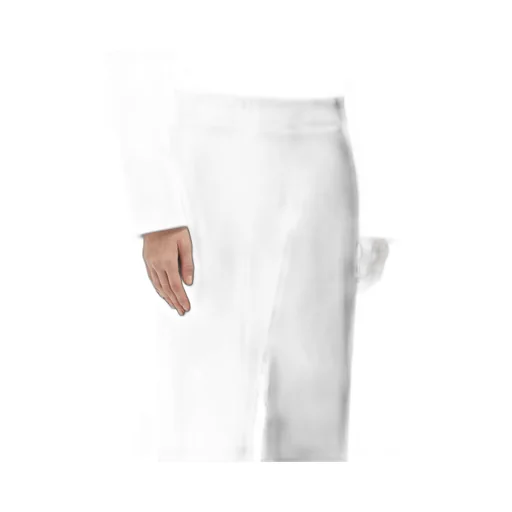 High-Waisted Straight Leg Trousers