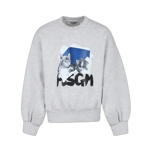 Graphic Printed Drop Shoulder Sweatshirt