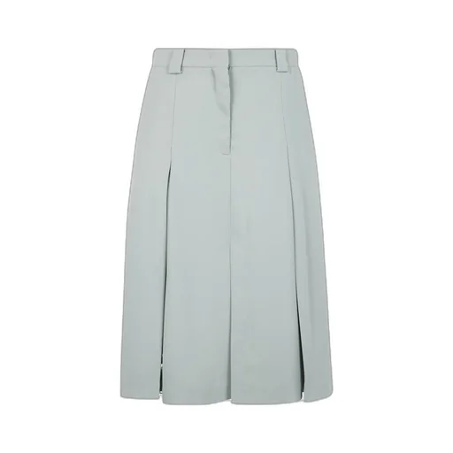 Pleated Midi Skirt
