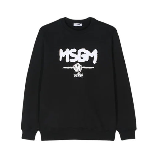Logo-Printed Crew Neck Sweatshirt