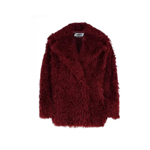Long-Sleeved Single-Breasted Frayed Jacket