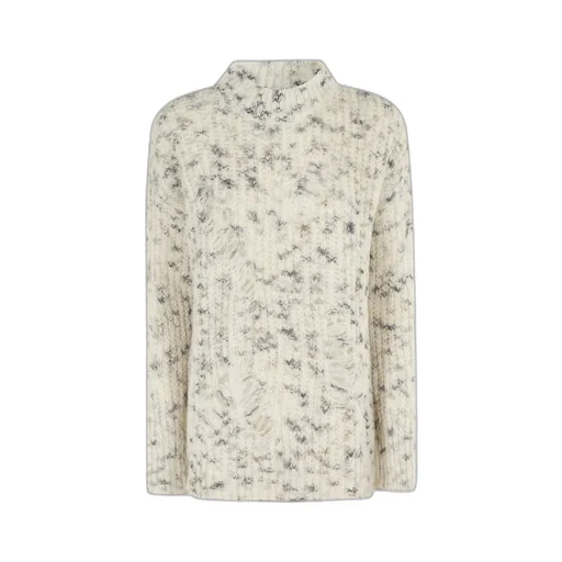Drop-Shoulder Knitted Jumper