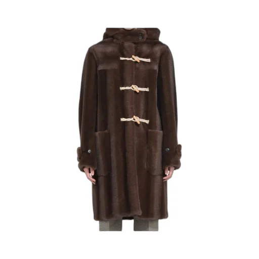 Faux Fur Montgomery Coat