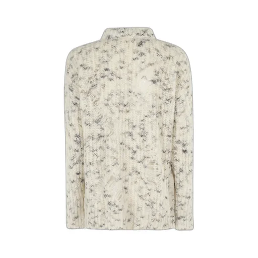 Drop-Shoulder Knitted Jumper