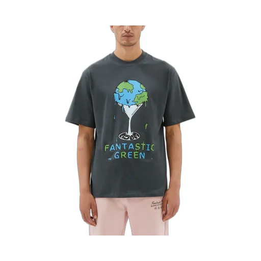 Graphic Print Cotton T-Shirt