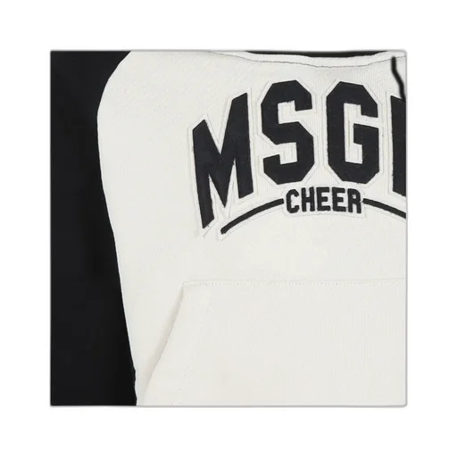 Logo Printed Drop Shoulder Hoodie